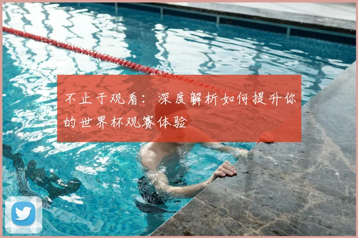 不止于观看：深度解析如何提升你的世界杯观赛体验